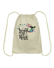 Your Wings Was Ready Drawstring Bag thumbnail