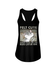 Felt Cute Ladies Flowy Tank tile