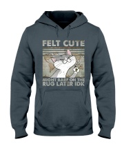 Felt Cute Hooded Sweatshirt tile