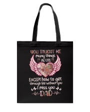 You Taught Me Many Things Tote Bag thumbnail