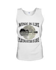 Playing Guitar Is Love Unisex Tank thumbnail