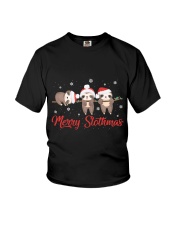 Merry Slothmas Youth T-Shirt thumbnail