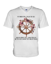My Heart Looks For You V-Neck T-Shirt thumbnail