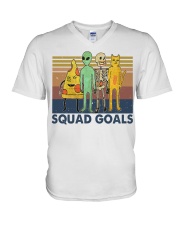 Squad Goals V-Neck T-Shirt thumbnail