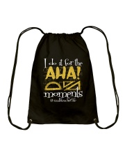 I Do It For The Aha Drawstring Bag tile
