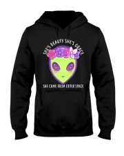 She Came From Outer Space Hooded Sweatshirt thumbnail