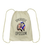 Opatriotic Opossum Drawstring Bag thumbnail