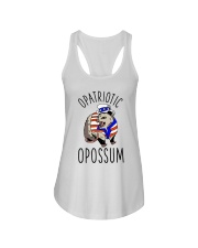 Opatriotic Opossum Ladies Flowy Tank thumbnail