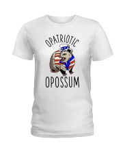 Opatriotic Opossum Ladies T-Shirt thumbnail