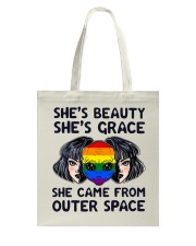 She Came From Outer Space Tote Bag thumbnail