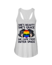 She Came From Outer Space Ladies Flowy Tank thumbnail