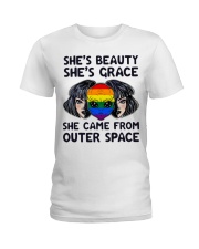 She Came From Outer Space Ladies T-Shirt thumbnail