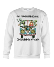On A Dark Desert Highway Crewneck Sweatshirt tile