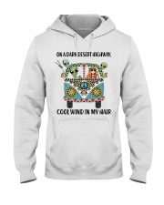 On A Dark Desert Highway Hooded Sweatshirt front