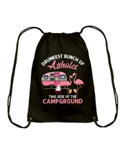 Drunkest Bunch Of Assholes Drawstring Bag thumbnail