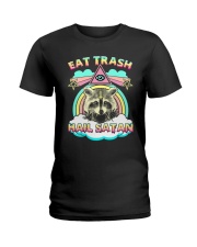 Eat Trash Ladies T-Shirt thumbnail