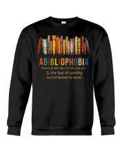Fear Out Of Books Crewneck Sweatshirt thumbnail