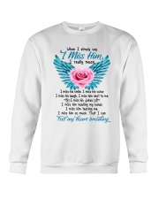 Feel My Heart Breaking Crewneck Sweatshirt thumbnail