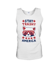 Stay Trashy America Unisex Tank tile