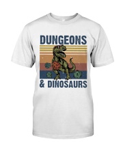 Bungeon Dinosaurs Classic T-Shirt front