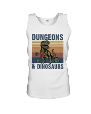 Bungeon Dinosaurs Unisex Tank thumbnail