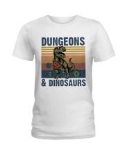 Bungeon Dinosaurs Ladies T-Shirt thumbnail
