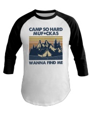 Camp So Hard Baseball Tee tile