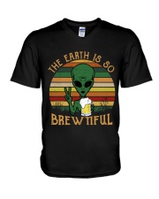 The Earth Is So Brewtiful V-Neck T-Shirt thumbnail