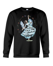 Im A Wife To A Husband With Wings Crewneck Sweatshirt thumbnail