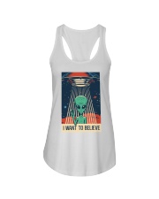 I Want To Believe Ladies Flowy Tank thumbnail