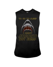 I Count Shark Not Sheep Sleeveless Tee thumbnail