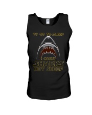 I Count Shark Not Sheep Unisex Tank thumbnail