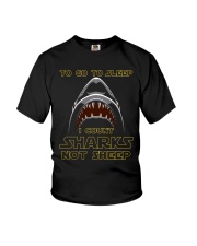 I Count Shark Not Sheep Youth T-Shirt thumbnail