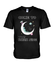 Come To The Dark Side V-Neck T-Shirt thumbnail