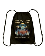 Get In Loser Drawstring Bag thumbnail