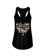 Im A Rabbitaholic Ladies Flowy Tank tile