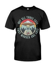 Not All Those Cats Are Lost Classic T-Shirt front