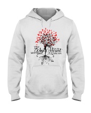 Heaven Your Wings Were Ready Hooded Sweatshirt front