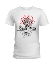 Heaven Your Wings Were Ready Ladies T-Shirt thumbnail