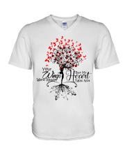 Heaven Your Wings Were Ready V-Neck T-Shirt thumbnail