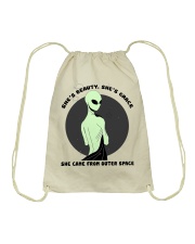She Is Beauty Drawstring Bag thumbnail