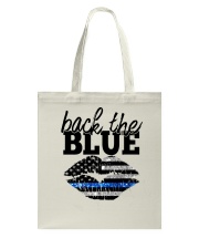 Back The Blue Tote Bag thumbnail