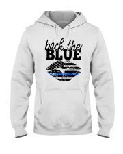 Back The Blue Hooded Sweatshirt thumbnail