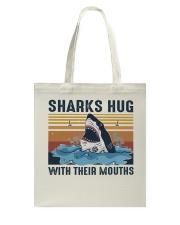 Sharks Hug With Their Mouths Tote Bag thumbnail