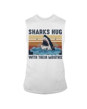 Sharks Hug With Their Mouths Sleeveless Tee thumbnail