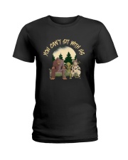 You Can Not Sit Ladies T-Shirt tile