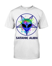 Satanic Alien Classic T-Shirt front