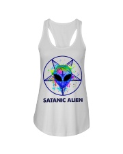 Satanic Alien Ladies Flowy Tank thumbnail