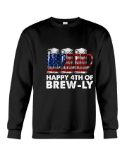 Happy Four Of July Crewneck Sweatshirt thumbnail