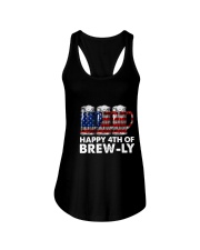 Happy Four Of July Ladies Flowy Tank thumbnail